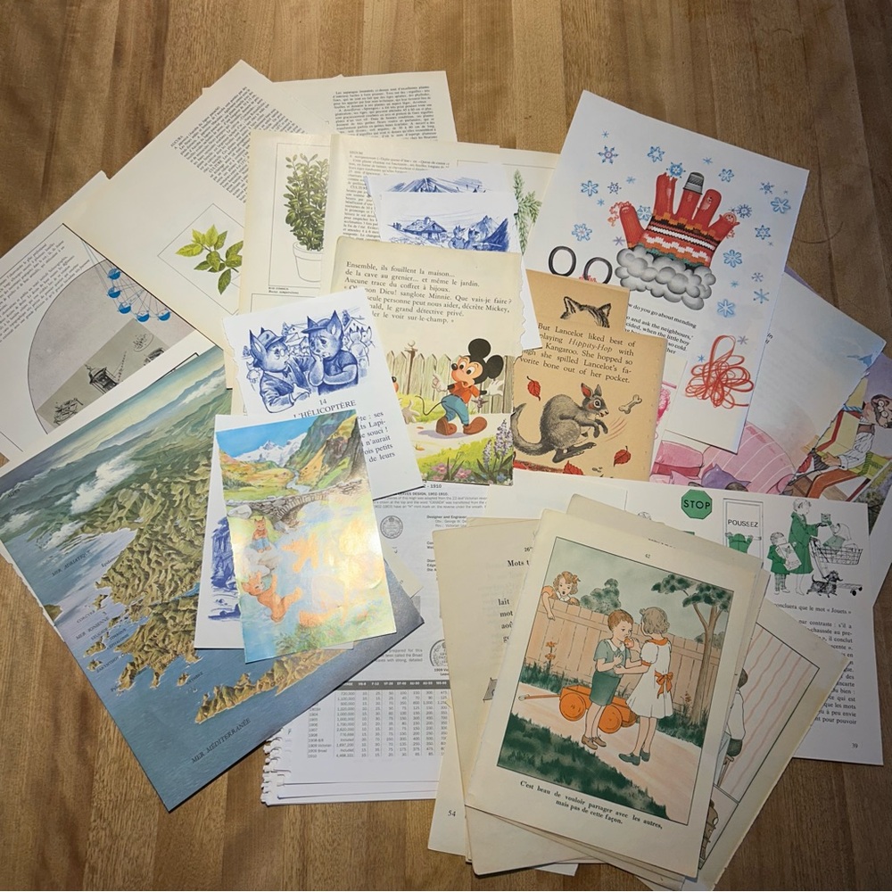 Vintage Ephemera Collection OVER 200 PIECES- Lot 2 - Picture 4 of 5